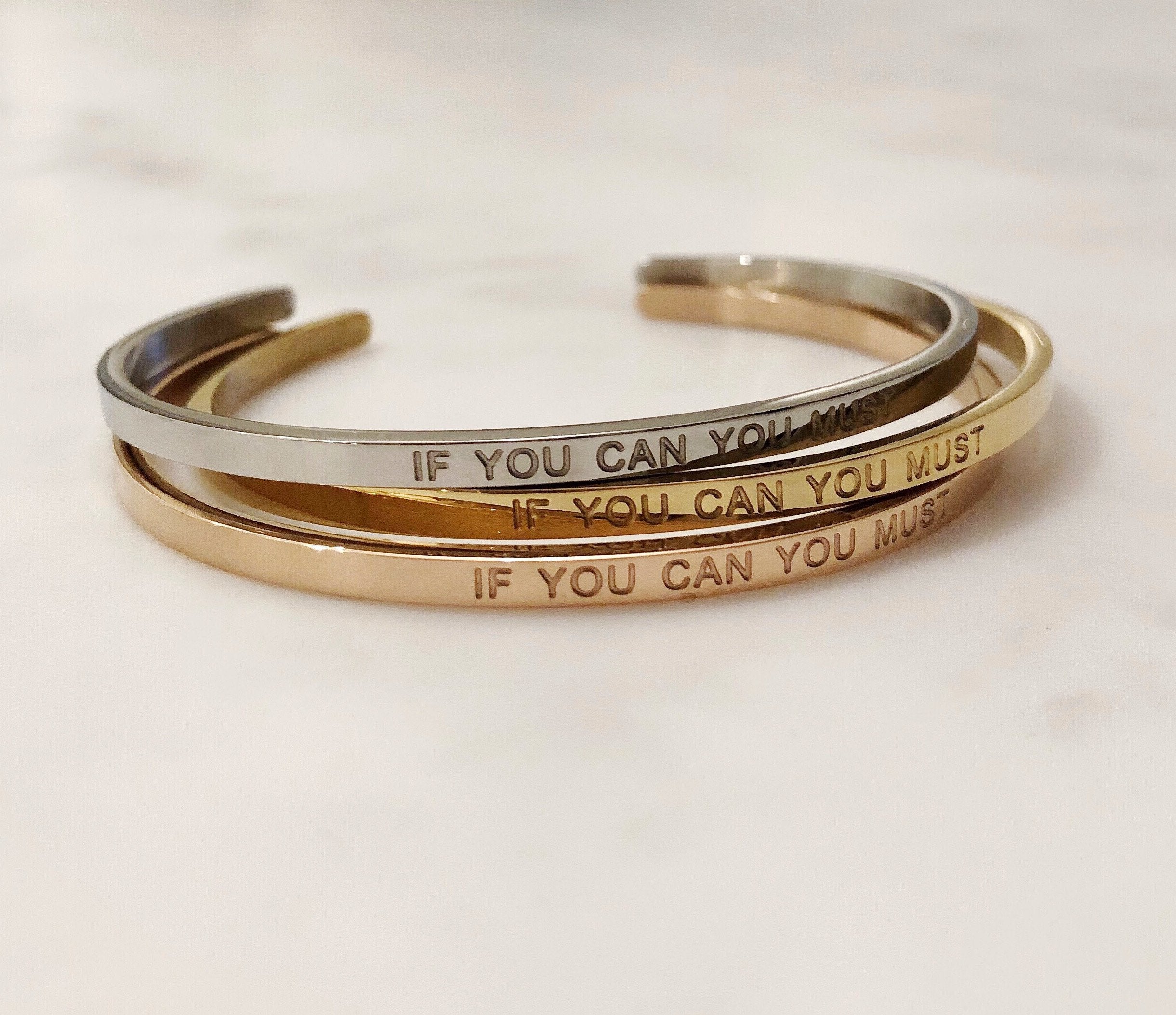 Quote Bangles