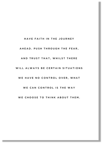 Have Faith - Best of the Blog - Print